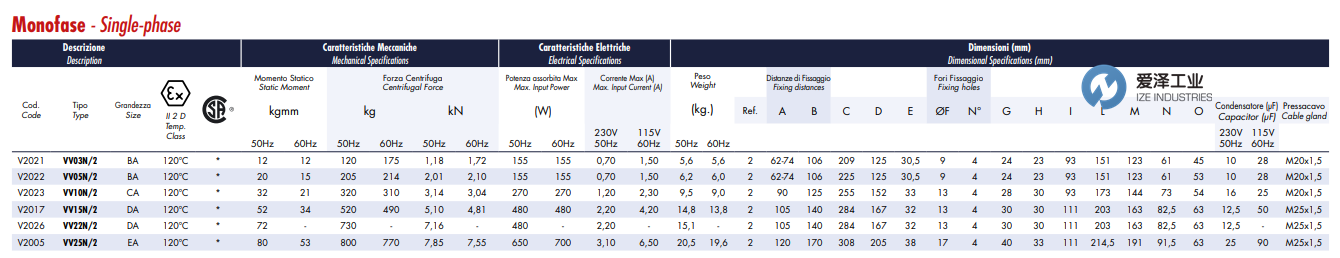 VENANZETTI VIBRAZIONI电机VV10N2D1 爱泽工业 izeindustries（1）.png