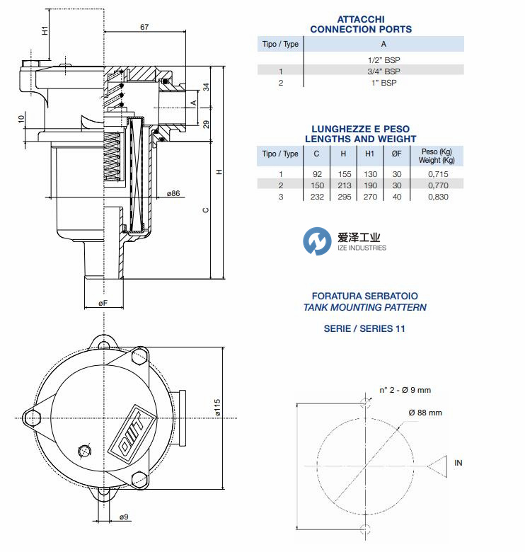 OMT过滤器OMTF系列 爱泽工业 izeindustries（1）.jpg