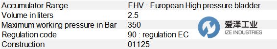 OLAER蓄能器EHV2.5-35090 01125 愛澤工業(yè) ize-industries.png