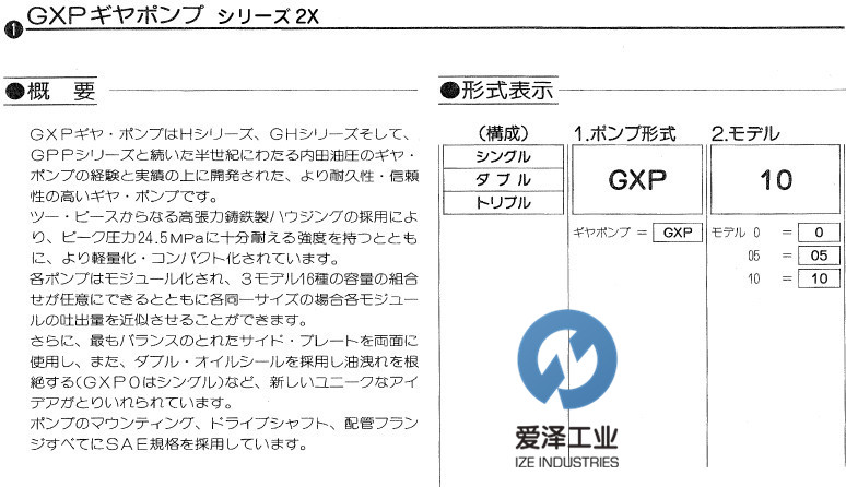 UCHIDA液压泵GXP系列爱泽工业izeindustries (2).jpg