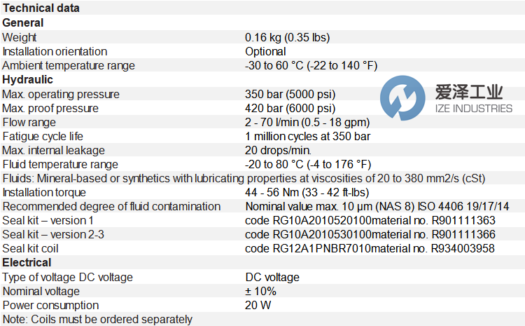 REXROTH OIL CONTROL閥OD1505363AS000 R901090947 愛澤工業(yè) ize-industries.png.png