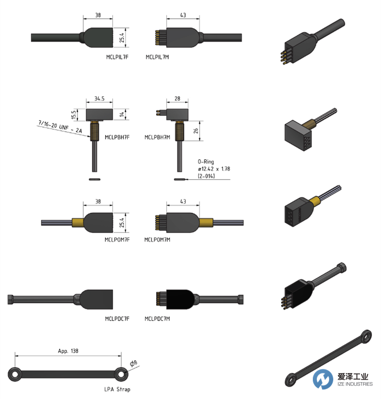 SubConn Micro Low Profile 系列7芯及9芯 爱泽工业 izeindustries.png