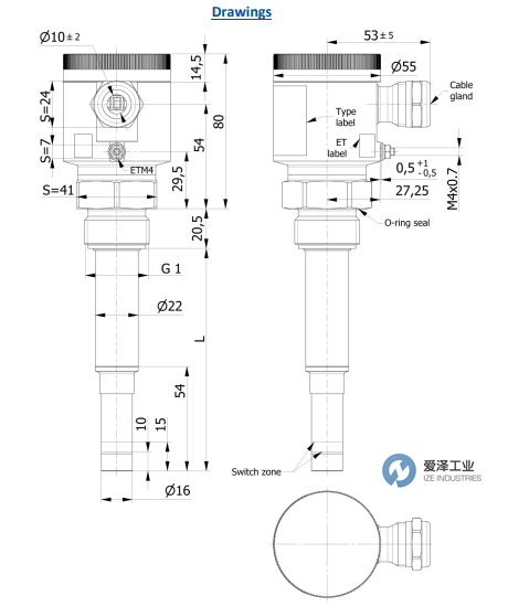 API液位开关UTS-68-0725-F25-C1-M24-L-I-1-L 爱泽工业 ize-industries (2).png