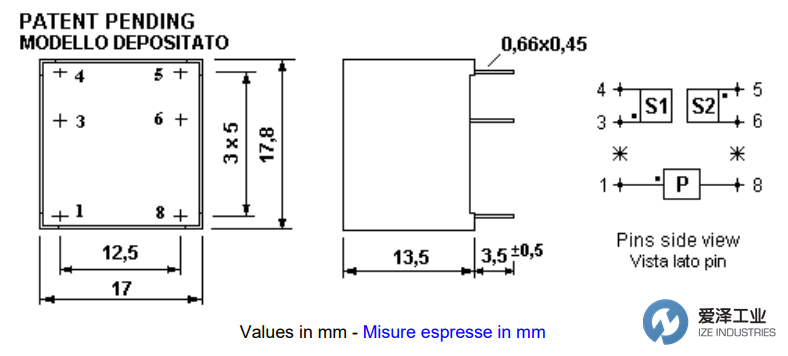 SIRIO脉冲变压器TI 109221 爱泽工业 ize-industries (2).png