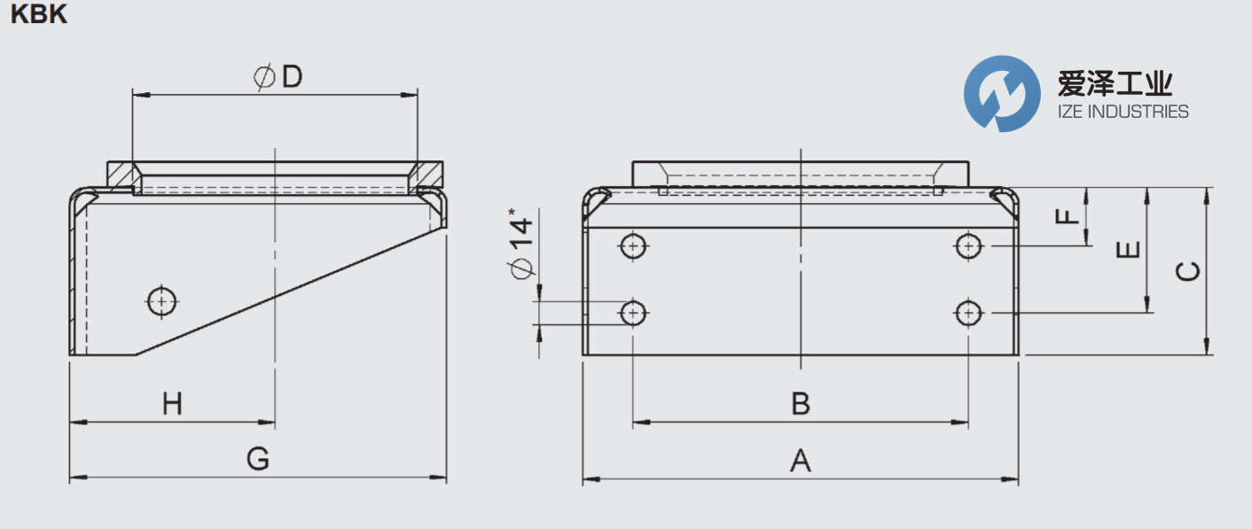 HYDAC支架KBK 222G 爱泽工业 izeindustries.png